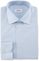 Thumbnail for your product : Brioni Textured Grid Dress Shirt, Blue