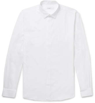 Givenchy Embroidered Cotton-Poplin Shirt - Men - White
