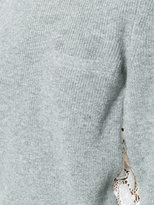 Thumbnail for your product : Sacai lace flower pullover