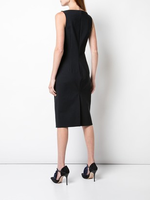 Adam Lippes Fitted Mid-Length Dress