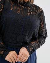 Thumbnail for your product : Junarose Plus Tiva Dress With Lace Top
