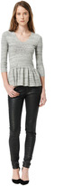 Thumbnail for your product : Rebecca Taylor Spacedye Peplum Top