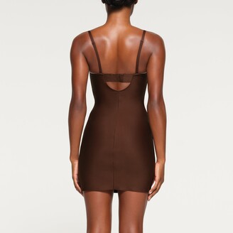 Skims Body Underwire Slip Dress  Cocoa - ShopStyle Plus Size Intimates