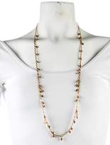 Thumbnail for your product : Elizabeth Showers Pearl & Resin Bead Chain Necklace