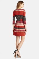 Thumbnail for your product : Donna Morgan Print Jersey Shift Dress (Petite)