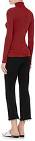 Thumbnail for your product : 6397 Women's Striped Cotton-Cashmere Turtleneck-RED