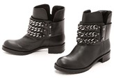 Thumbnail for your product : DKNY Mara Biker Boots with Chain