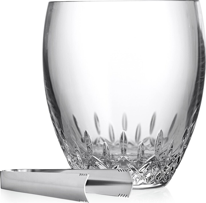 Waterford Lismore Essence Ice Bucket with Tongs