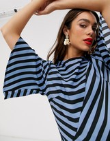 Thumbnail for your product : AX Paris mix stripe jumpsuit