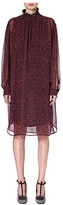 Thumbnail for your product : Dries Van Noten Dalva high-neck silk dress