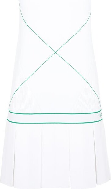 Bottega Veneta Logo Embroidered Sleeveless Tennis Dress