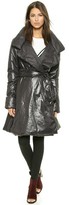 Thumbnail for your product : Norma Kamali Classic Reversible Flare Coat