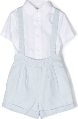Ralph Lauren Kids Linen-Cotton Short Set