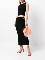Thumbnail for your product : AYA MUSE Emerald knitted skirt