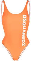 Thumbnail for your product : DSQUARED2 Logo-Print Swimsuit