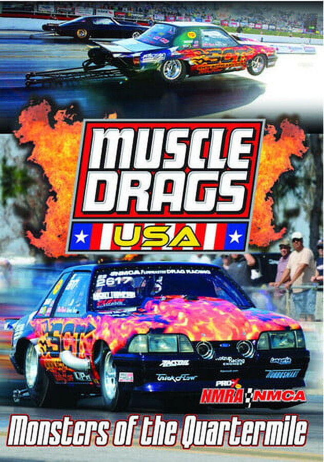 Victory Multimedia Muscle Drags USA: Monsters of the Quartermile (DVD), Rumbleride, Sports & Fitness