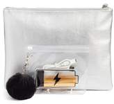 Thumbnail for your product : T-Shirt & Jeans Ruffle Charging Clutch