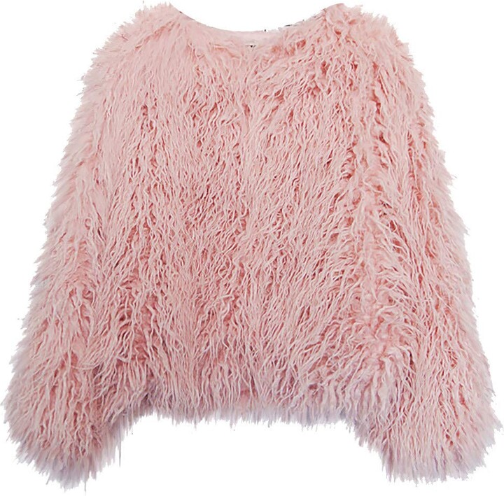 pink fluffy jumpers