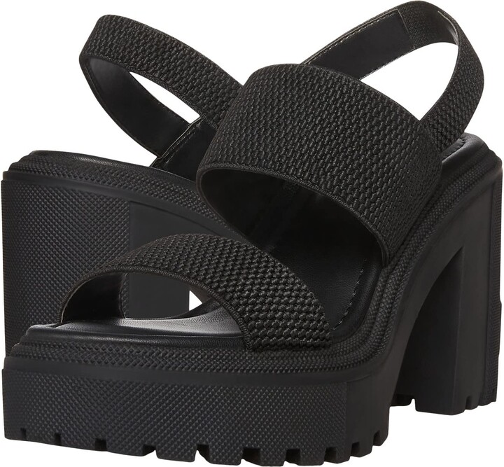 Steve Madden Platform Heel Women's Black Sandals | ShopStyle Canada