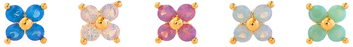 Girls Crew Beautiful Blossom Stud Earrings Set