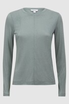 Thumbnail for your product : Reiss Linen Long Sleeve T-Shirt