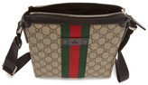 Thumbnail for your product : Gucci Beige GG Supreme Flat Messenger Bag