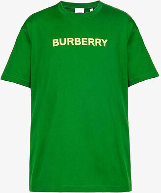 Burberry t shirt mens green Clearance