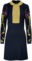 Thumbnail for your product : Giulietta Wool Dress with Round Collar and Printed Sleeves