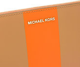 Thumbnail for your product : MICHAEL Michael Kors logo plaque clutch