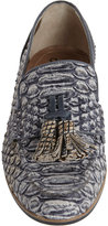 Thumbnail for your product : Lanvin Python Tassel Loafer
