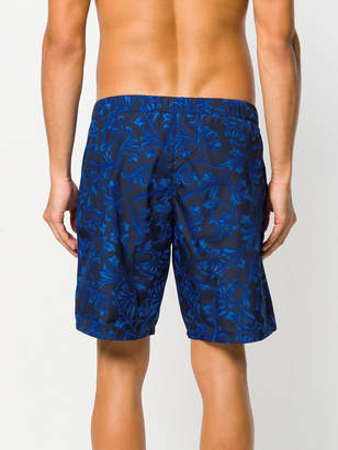 Versace brocade print swim shorts