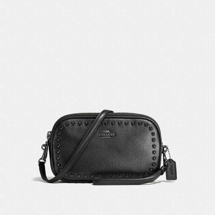 Coach Crossbody Clutch With Lacquer Rivets ShopStyle