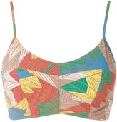 Thumbnail for your product : AMIR SLAMA Cropped Printed Top