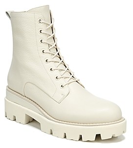 sam edelman white combat boots
