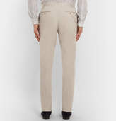 Thumbnail for your product : Canali Stone Stretch-cotton Suit Trousers - Beige