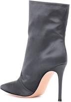 Thumbnail for your product : Gianvito Rossi Exclusive to mytheresa.com Melanie satin ankle boots