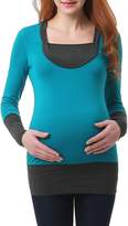 Thumbnail for your product : Kimi and Kai Willow Hooded Maternity Top