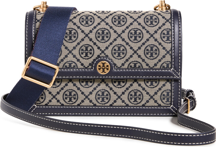 Tory Burch Small T Monogram Jacquard Shoulder Bag
