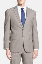 Thumbnail for your product : David Donahue Classic Fit Wool Suit