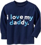 Thumbnail for your product : Old Navy "I Love My Daddy" Tees for Baby