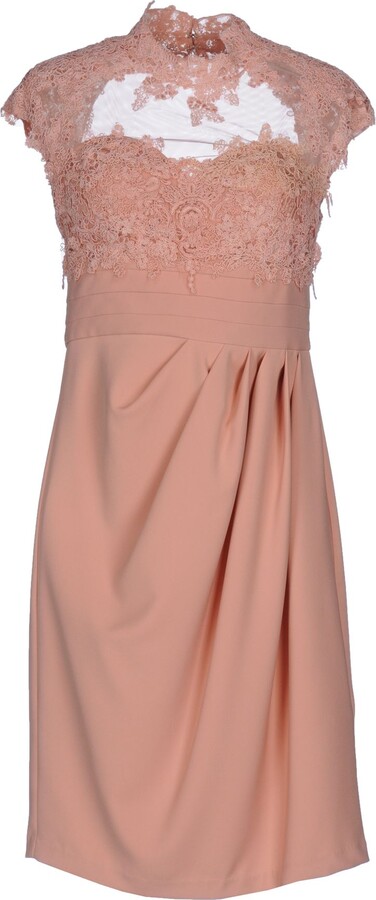 Salmon Lace Dress | Shop The Largest Collection | ShopStyle