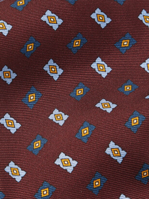 Rubinacci 8cm Printed Silk-Twill Tie