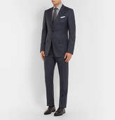Thumbnail for your product : Tom Ford Navy O'connor Slim-Fit Prince Of Wales Checked Wool Suit Jacket