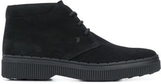 chunky desert boots