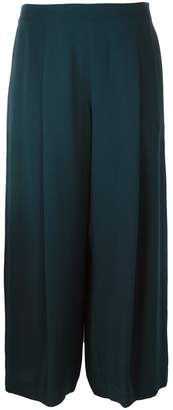 Theory wide leg cropped trousers