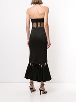 Thumbnail for your product : Alexis Verbena strapless textured dress