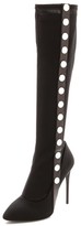 Thumbnail for your product : Giuseppe Zanotti Buttoned Knee High Boots
