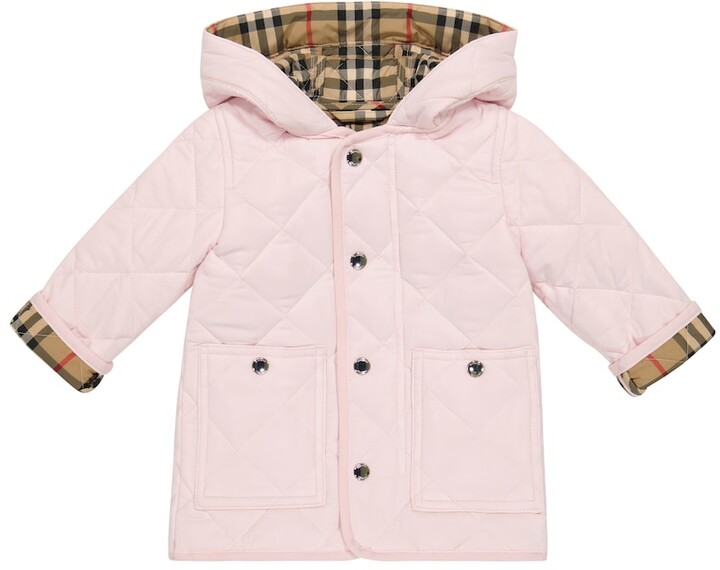 Burberry Children Baby quilted jacket ShopStyle Boys' Outerwear