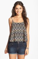 Thumbnail for your product : Soprano Strappy Crop Tank (Juniors)