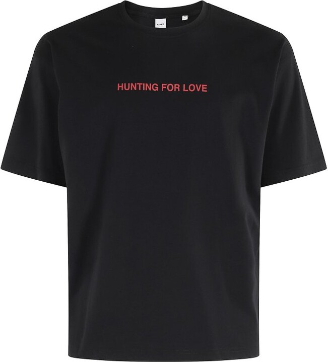 Aspesi Hunting For Love Printed Crewneck T-Shirt